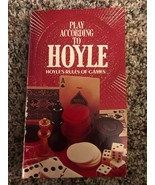 Play According to Hoyle Hoyle&#39;s Rules of Games by Albert Morehead 1963 P... - £6.09 GBP