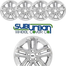 FITS 2011-2017 Ford Explorer XLT 8385P-C 18" Alloy Wheel Chrome Wheel Skins SET - $129.99