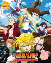 DVD Anime The Seven Deadly Sins Full Boxset (1-76) +2 OVA +Movie +SP English Dub - £28.73 GBP