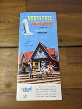 Vintage North Pole Colorado Home Of Santas Workshop Brochure - $9.90
