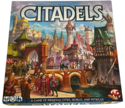 Citadels Board Game Bruno Faidutti Medieval Cities Nobles Intrigue 2-8 P... - £15.00 GBP