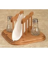 Salt Pepper Napkin Holder Stand  - $34.95