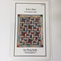 Echo Stars Fat Quarter Quilt Pattern Far-Flung - £10.05 GBP