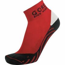 Gore Bike Wear Power Cycling Socks Ankle Size M 6.0–7.5 Red - £9.42 GBP