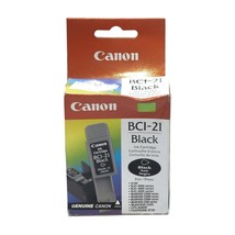 Canon BCI-21 Ink Cartridge Black Genuine Canon Sealed - $6.90