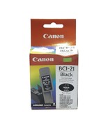 Canon BCI-21 Ink Cartridge Black Genuine Canon Sealed - £5.45 GBP