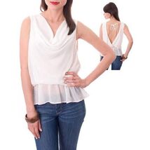 SISI Open Back Top White L - €12,83 EUR
