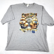 NFL Football Super Bowl XXXV Lee Sport 2XL Ravens Giants T Shirt 2001 - £15.45 GBP