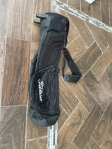 Titleist Carry Sunday Golf Bag Black Broken Zipper - £19.35 GBP