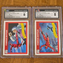 1990 Marvel Universe Series 1 Daredevil #94 (CGC 68) &amp; #95 (CGC 6) - $24.18