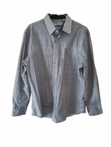 Nick Graham Everywhere Stretch Modern Fit Patterned Long Sleeve Shirt - £7.62 GBP