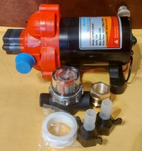 Water Diaphragm Pump 12 Volt DC 4.0 GPM 50PSI, on Demand Self-Priming Wa... - £48.14 GBP