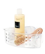 iDesign Plastic Suction Cup Corner Shower Basket for Bathroom Storage - ... - €20,15 EUR