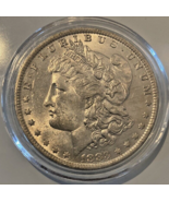 Beautiful 1883-O Morgan Silver Dollar In Airtight Capsule. Very Nice Coi... - £49.40 GBP