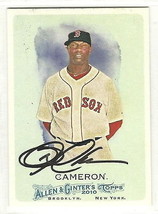 Mike Cameron Signed autographed Card 2010 Topps Allen &amp; Ginters 4 HR&#39;s in 1 Game - £11.63 GBP