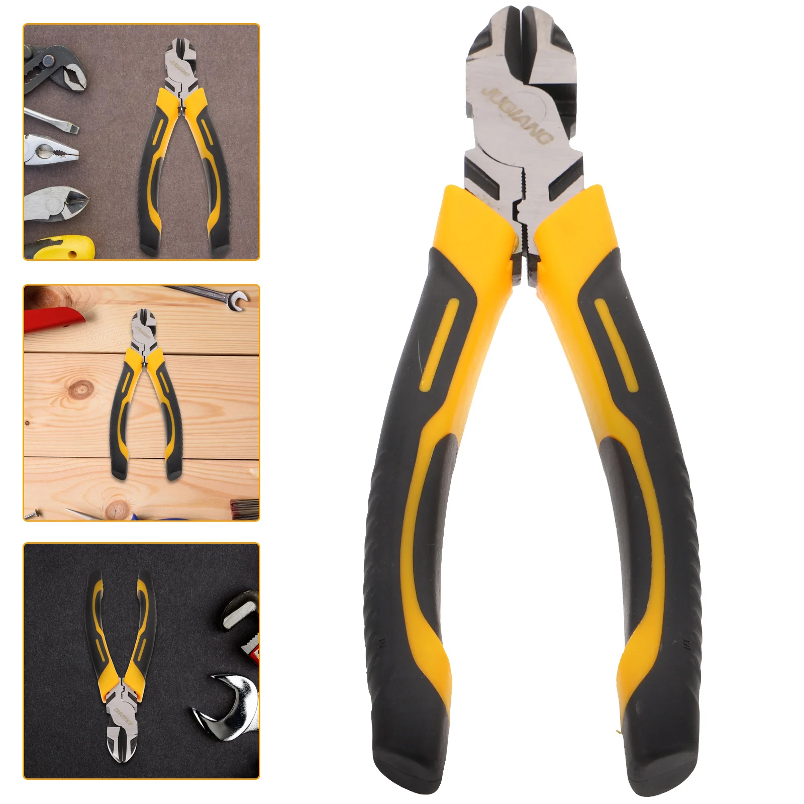 Wire Side-cutting Pliers Bend Cutters Hand Tools Heavy Duty Diagonal Manual - £13.62 GBP