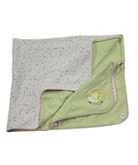 Baby Girl Vintage Gymboree Sweet Canary Blanket Green Pink Bird Flower 2... - $148.50