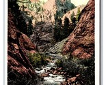 South Cheyenne Canon Colorado Molle Co Unp Detroit Publishing DB Cartoli... - $3.36