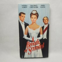 A BREATH OF SCANDAL (VHS) Sophia Loren, Maurice Chevalier - £1.56 GBP