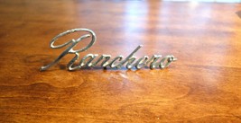 Ford OEM 1970 1971 Ranchero Chrome Script Emblem Badge Logo Name D00B-16B114-AR - £27.57 GBP