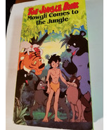 Jungle Book Mowgli Comes to the Jungle Cartoon 1989 VHS - £7.78 GBP