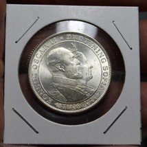 Sweden 2 Kronor,1907 Gemstone UNC Silver ~ King Oscar &amp; Queen Sofia Marriage-... - £52.26 GBP