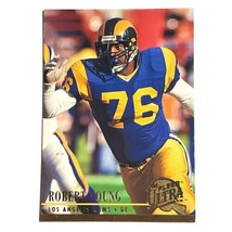 Robert Young 1994 Fleer Ultra NFL Card #430 Los Angeles Rams Football - £0.78 GBP