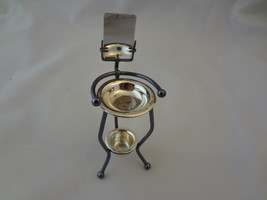 Miniature Metal Wash Stand With Mirror - $20.00