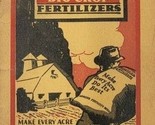 Armour&#39;s Big Crop Fertilizers Vintage Advertising Pocket Notebook 1939 F... - $8.00