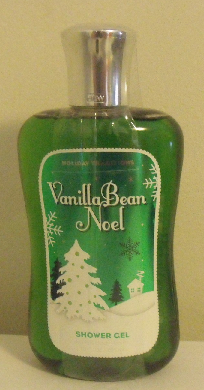 Bath and Body Works New Vanilla Bean Noel Shower Gel 10 oz - $13.95