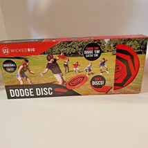 Wicked Big Sports Dodge Disc Classic Dodgeball With A Twist 5 Discs New Sealed - £13.96 GBP