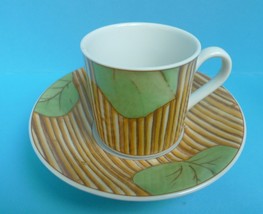 German Living Colours Nature Pure by Eschenbach Porcelain Coffee Cup Sau... - $10.91