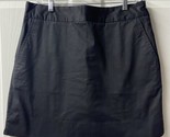 Clover by  Bobby Jones Size 10 Black Skort Golf Skirt  Pockets Tennis Pi... - $19.68