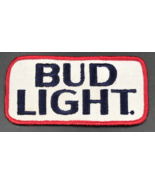 Vintage Bud Light Patch -- 4&quot; x 2&quot;  Budweiser Beer - £7.41 GBP