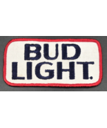 Vintage Bud Light Patch -- 4&quot; x 2&quot;  Budweiser Beer - £7.08 GBP