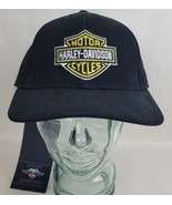Harley Davidson Men&#39;s Bar &amp; Shield Adjustable Baseball Cap Hat Black 976... - £23.37 GBP