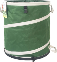 46 Gallon Collapsible Trash Can (22X28 In) Hard-Shell Bottom Yard Garden Bag for - £58.11 GBP