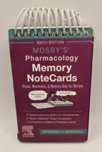 Mosby&#39;s Pharmacology Memory NoteCards  Spiral-bound by Zerwekh EdD RN Good - $17.41