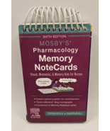 Mosby&#39;s Pharmacology Memory NoteCards  Spiral-bound by Zerwekh EdD RN Good - £13.90 GBP