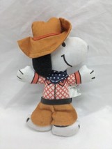 Vintage 1958 Peanuts Snoopy Cowboy Plush Stuffed Animal 6&quot; - £28.41 GBP