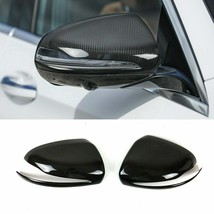 Real Carbon Fiber Side Mirror Cover Caps For 2019-2021 Mercedes Benz CLS - £83.43 GBP