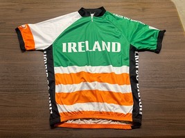 Ireland Men’s Multicolor Cycling Jersey - Performance - Large - $22.99