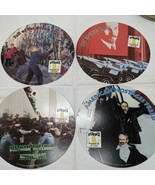 Lot of (4) 1980s People And Event Circular Cardboard Collectables With F... - $205.95 MXN