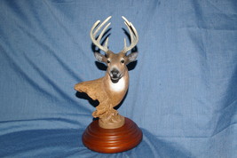 Home Interiors & Gifts Keeping Watch Buck Resin Figurine 2003 Deer Homco 12187-0 - £19.66 GBP