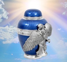 Angel of Grief® Blue Adult Urn - £151.87 GBP