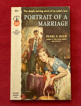 Vintage paperback Portrait of a Marriage by Pearl S Buck 1953 Pocket Books  - £3.14 GBP