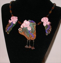 Fantasy Statement Necklace - Really striking and amazing nec - $85.75