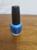 OPI Nail Polish Lacquer Dining Al Frisco (HL F54) 0.5oz Shimmering Blue ... - $111.38 MXN