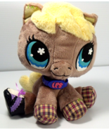 Littlest Pet Shop LPS Plush Brown Pony Horse Plush Animal 8 in Hasbro - $12.82