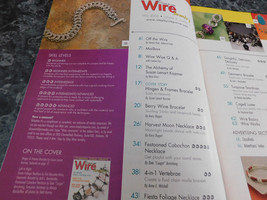 Step by Step Wire Jewelry Magazine Fall 2006 Berry Wine Bracelet - £2.23 GBP